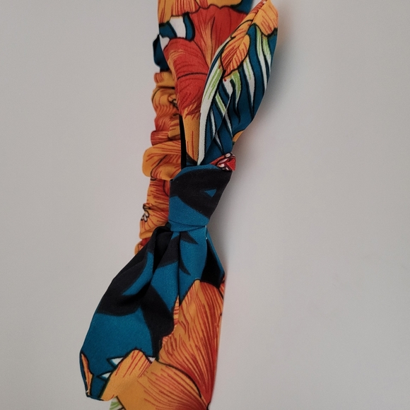 TWO HEADBANDS with fruit and tropical designs for women, hair accessories - Picture 10 of 11